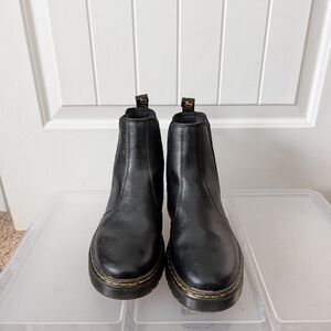 Dr. Martens Black Leather Boots